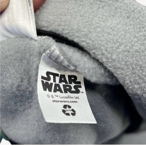 Disney Star Wars Mens Size Medium Full Zip Fleece Jacket- Embroidered Patch - Picture 5 of 5